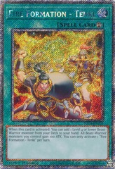 Fire Formation - Tenki - RA04-EN201 - Platinum Secret Rare - 1st Edition